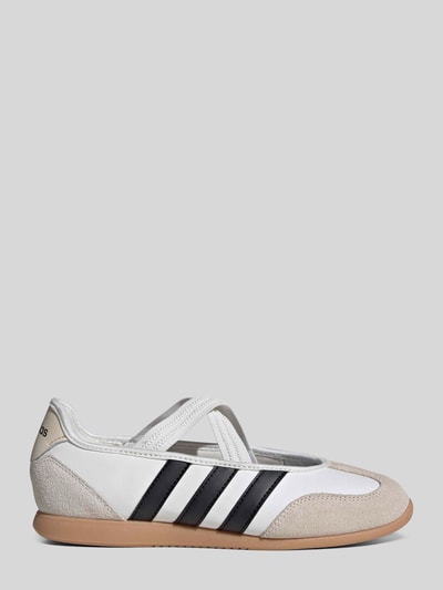 adidas Sportswear Sneakersy z naturalnej skóry z elastycznymi paskami model 'BARREDA MARY JANE' Biały 1