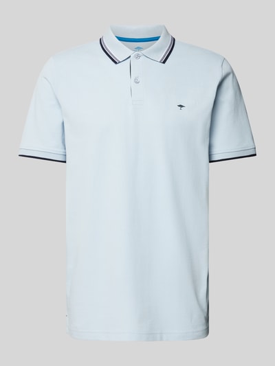 Fynch-Hatton Koszulka polo o kroju regular fit z paskami w kontrastowym kolorze Jasnoniebieski melanż 2