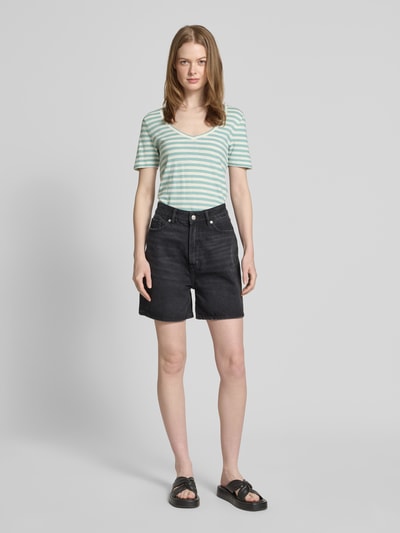 Marc O'Polo Regular fit T-shirt van puur katoen Mintgroen - 1