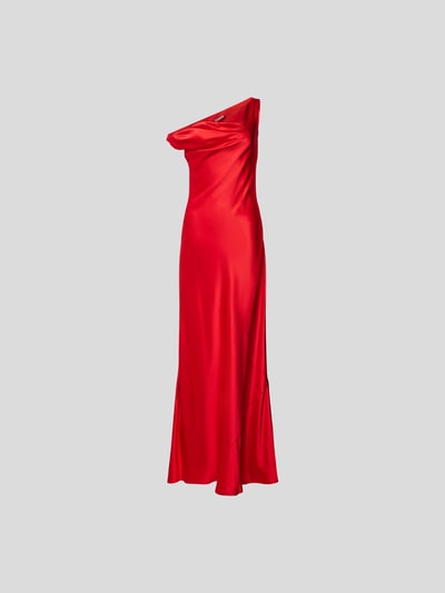 Staud Abendkleid in Maxilänge Rot 2