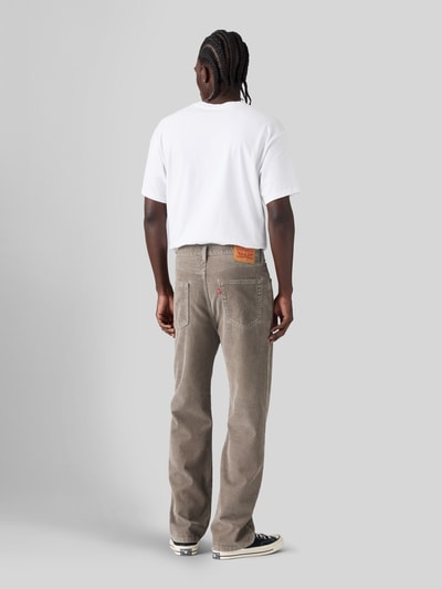 Levi's® Loose Straight Fit Cordhose aus reiner Baumwolle Modell '565™' Taupe 5