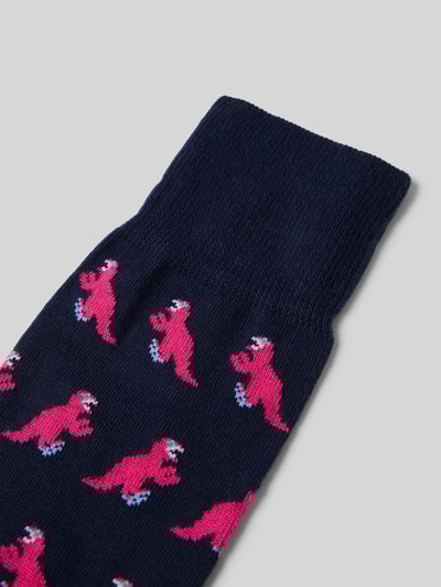 PAUL SMITH Socken mit geripptem Abschluss Marine 2