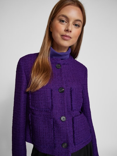 Windsor Blazer mit Knopfleiste Purple 3