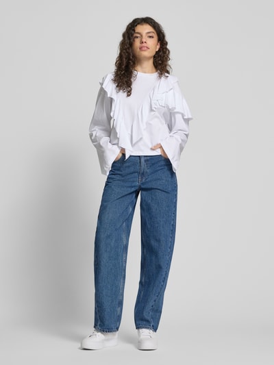 EDITED Mom Fit Jeans im 5-Pocket-Design Modell 'Mathilda' Jeansblau 1