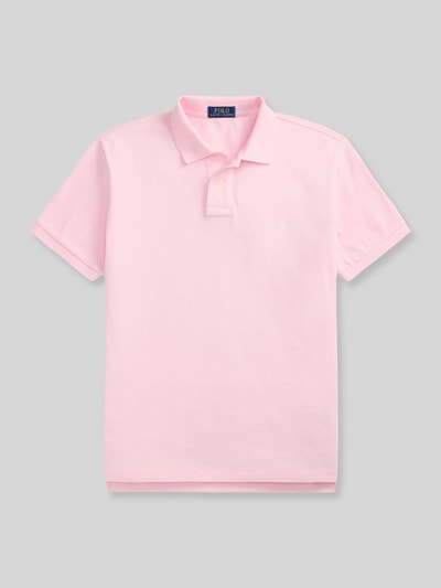 Polo Ralph Lauren regular fit poloshirt van puur katoen Felroze - 2