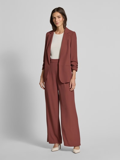 Jake*s Collection Longblazer mit 3/4-Arm Bordeaux 1