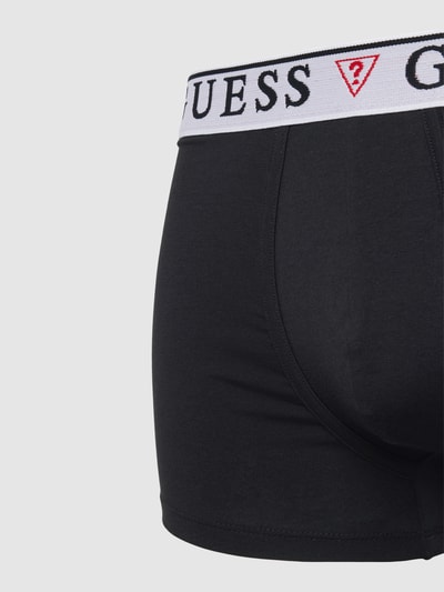 Guess Trunks mit elastischem Bund Modell 'BRIAN HERO' im 3er-Pack Weiss 2