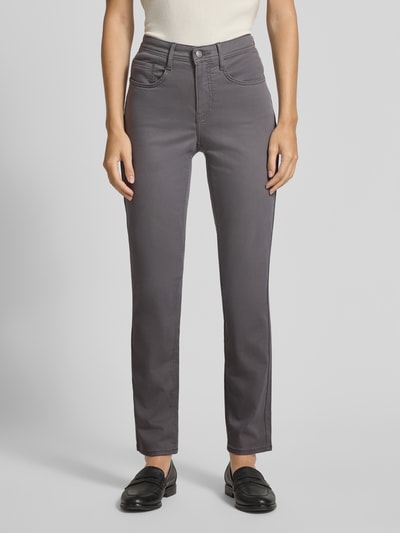 Brax Jeansy o kroju straight fit z 5 kieszeniami model ‘STYLE.CAROLA’ Ciemnoszary 4