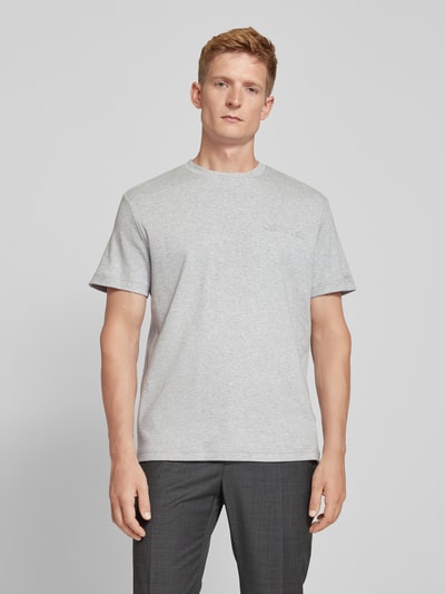 CK Calvin Klein T-Shirt mit Label-Schriftzug Kitt 4