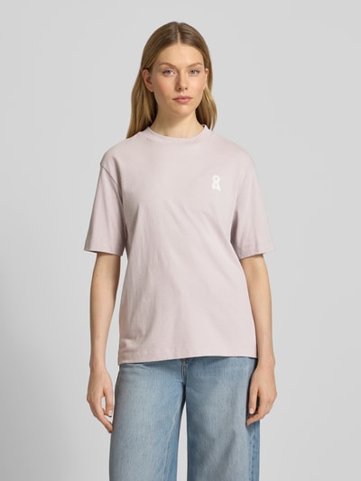 Armedangels Loose fit T-shirt van puur katoen, model 'TARJAA' Rosé - 4