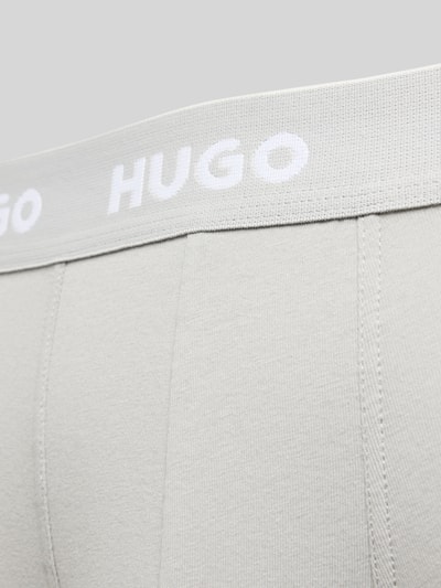 HUGO Trunks mit elastischem Label-Bund im 3er-Pack Blau 2