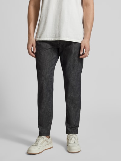 Brax Comfort Fit Hose in Denim-Optik Modell 'Tino' Marine 4