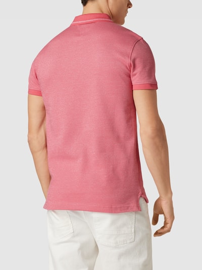 Tommy Hilfiger Poloshirt mit Logo-Stitching Modell 'PRETWIST' Koralle 5