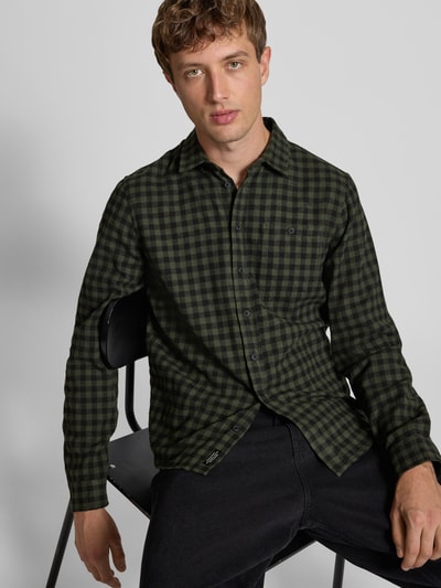 Blend Koszula casualowa z listwą guzikową Ciemnoszary 3