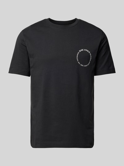 Marc O'Polo T-Shirt mit Label-Print Black 2