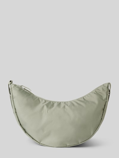 Gotbag Schoudertas met labelprint, model 'MOON' Kaki - 5