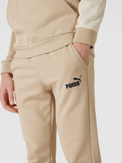 PUMA PERFORMANCE Sweatpants mit Label-Detail Beige 3