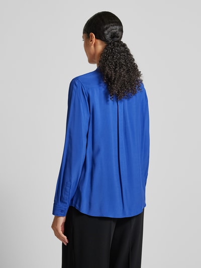 Seidensticker Regular fit overhemdblouse van viscose met deelnaden Koningsblauw - 5