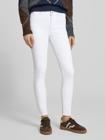 ONLY Jeansy w kroju skinny fit z mieszanki bawełny Model 'BLUSH' Biały 4
