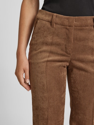 Luisa Cerano Bootcut Cordhose mit Bügelfalten Hazel 3