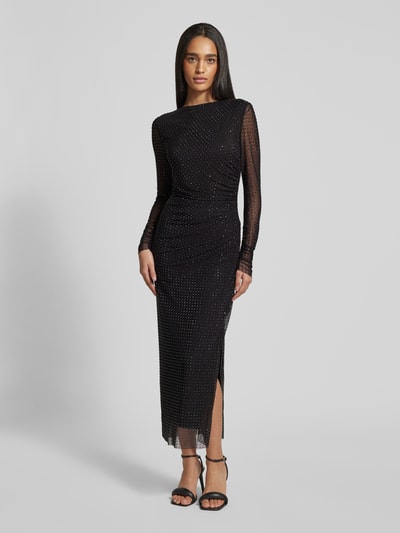 Jake*s Cocktail Cocktailkleid mit Ziersteinbesatz Black 4