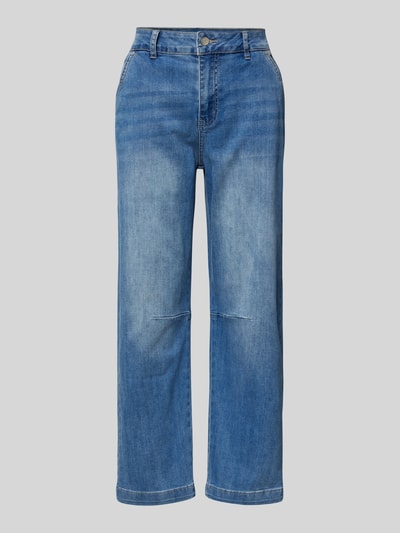 Buena Vista Jeans met Franse steekzakken Blauw - 2