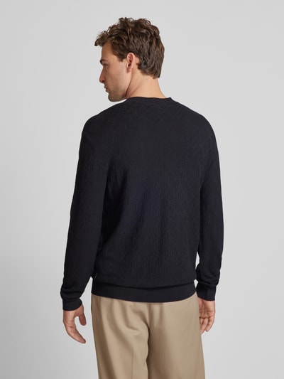 ARMANI EXCHANGE Strickpullover mit Rundhalsausschnitt Marine 5