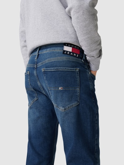 Tommy Jeans Slim Fit Jeans mit Stretch-Anteil Modell 'Scanton' Jeansblau 3