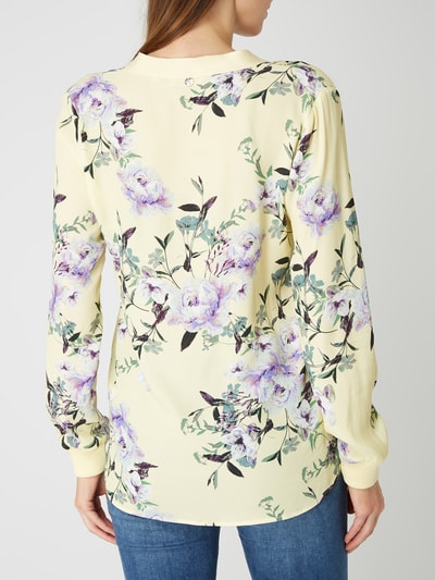 Rich & Royal Blouseshirt met bloemenmotief  Geel - 5