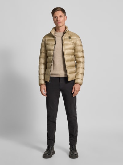 Blauer Usa Donsjack met tweewegritssluiting, model 'BELMONT' Zand - 1