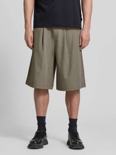 WOODBIRD Bermudas mit Gesäßtaschen Modell 'Bin Guan' Sand Melange 4