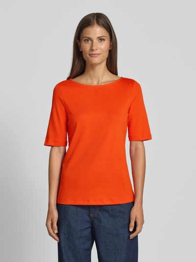 Christian Berg Woman T-Shirt mit Rundhalsausschnitt Dunkelorange 4