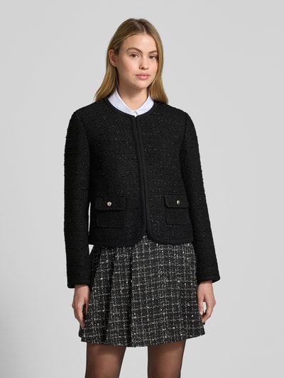 JOOP! Regular Fit Blazer mit Pattentaschen Modell 'Joella' Black 4