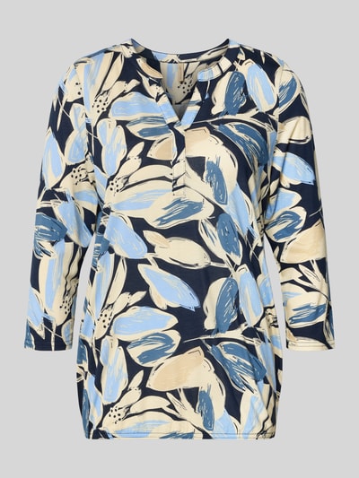 Soyaconcept Regular Fit Tunikabluse aus Viskose-Mix Modell 'Felicity' Hellblau 2