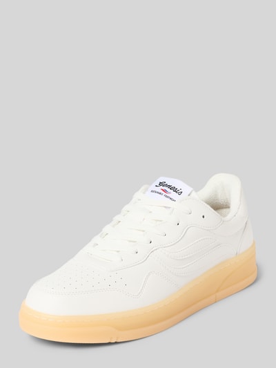 Genesis Sneakers met logopatch, model 'Soley' Wit - 1