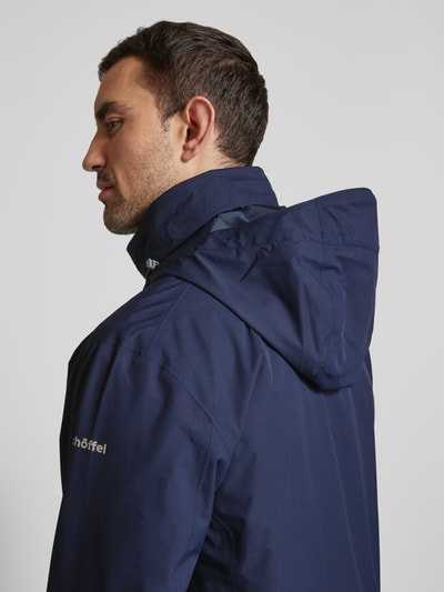 Schöffel Jacke mit Logo- und Label-Print Modell 'Gmund' Marine 3