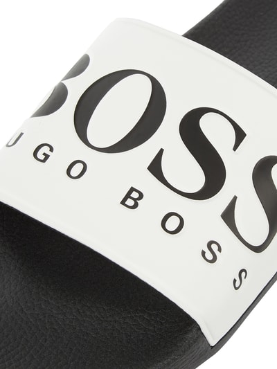 BOSS Slides mit Logo-Print  Weiss 2