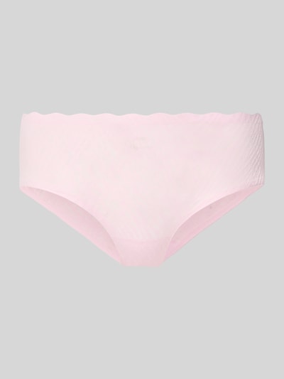 Sloggi Krój slim fit Figi w półprzezroczystym stylu Model 'Bliss' Różowy 1