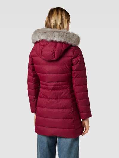 Tommy Hilfiger Steppjacke mit Kunstfellbesatz Modell 'Tyra' Bordeaux 5