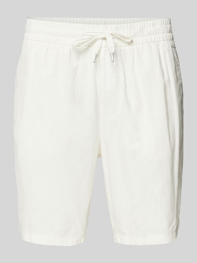 Matinique Regular Fit Bermudas aus Leinen-Baumwoll-Mix Modell 'barton' Offwhite 2