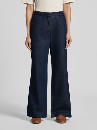 COMMA Wide Leg Jeans mit Lyocell-Anteil Jeansblau 4