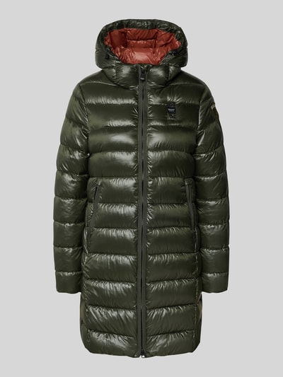 Blauer Usa Steppmantel mit Sorona®-Füllung Modell 'Adelaide' Dunkelgruen 2