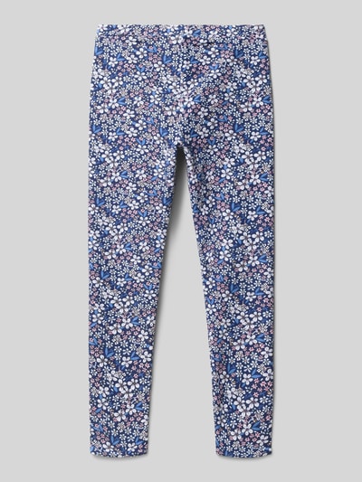 Guess Regular Fit Leggins mit floralem Allover-Print Blau 3