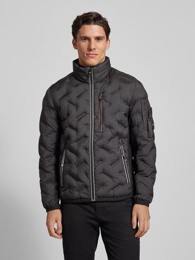 Tom Tailor Steppjacke mit Stehkragen Black 4