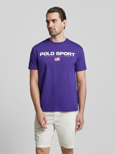 Polo Ralph Lauren Relaxed fit T-shirt van puur katoen Paars - 4