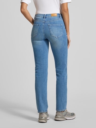 Vero Moda Straight fit jeans van katoenmix, model 'FLASH' Jeansblauw - 5