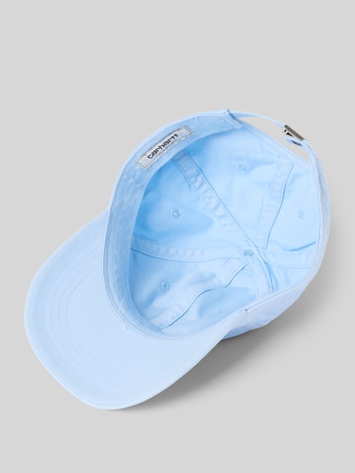 Carhartt Work In Progress Baseballpet met labelstitching, model 'MADISON' Lichtblauw - 2