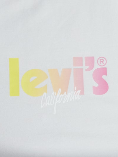 Levi's® Crop Top mit Logo  Hellblau 3