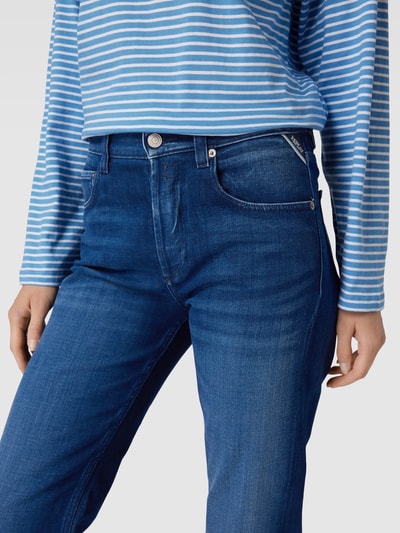 Replay Jeans met contrastnaden, model 'Maiyke' Donkerblauw - 3