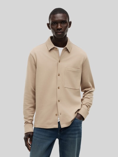 Tommy Hilfiger Kurtka koszulowa o kroju regular fit z czystej bawełny Beżowy 4